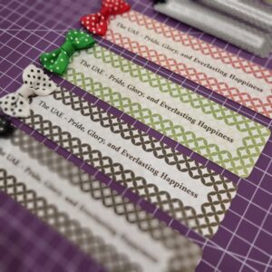 فواصل الكتب بثيم اليوم الوطني/ انجليزي/ كبير