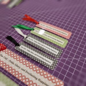 فواصل الكتب بثيم اليوم الوطني/ انجليزي/صغير